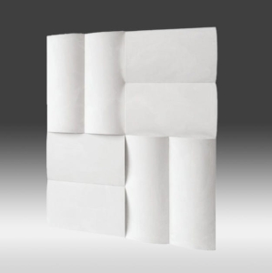 Dekoracyjny panel ścienny 3D z gipsu - modern 211 T-83F5-69889SZ