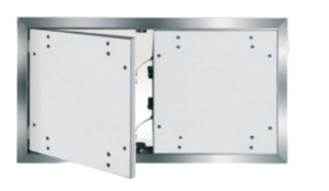 Aluminiowa klapa rewizyjna wieloczęściowa System FG1/FG2 T-FG1/FG2FF