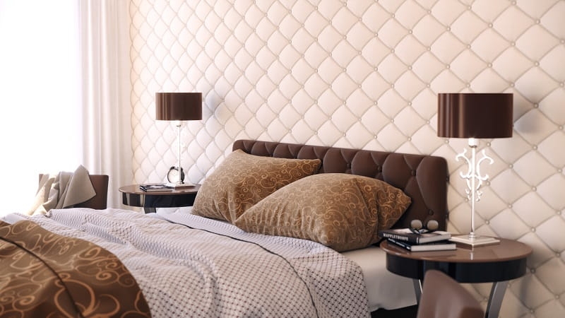 Dekoracyjny panel ścienny 3D z gipsu - model 4 - wizualizacja i inspiracja sypialnia (3).jpg