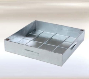 Pokrywa włazu System Eco stal ocynkowana ogniowo, wysokość 120 mm T-ECO-V120