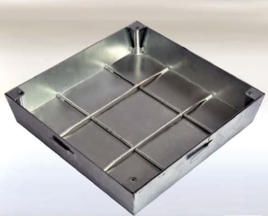 Pokrywa włazu System Pro+ Maxi stal nierdzewna, wysokość 125 mm PRO+M-E125