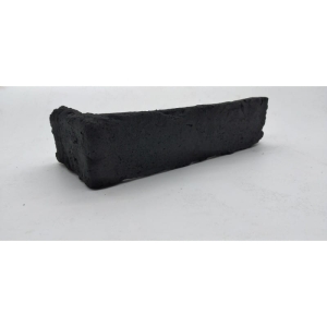 Stara cegła płytka narożna czarna impregnowana T-261EL