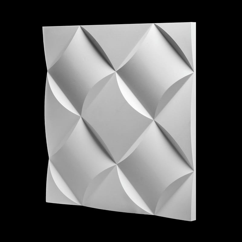 Dekoracyjny panel ścienny 3D z gipsu - model 3 - 50x50 (3).jpg