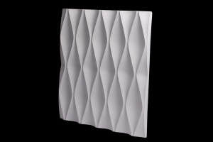 Dekoracyjny panel ścienny 3D z gipsu - model 13 T-58F8-975AB_1SZ