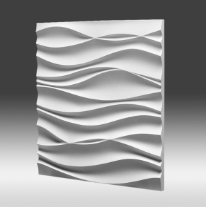Dekoracyjny panel ścienny 3D z gipsu - model 11 T-58F8-975ABSZ