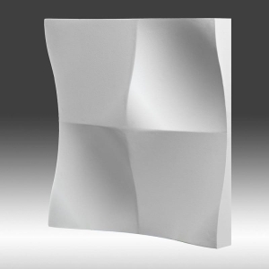 Dekoracyjny panel ścienny 3D z gipsu - model 5 T-6923-38035SZ