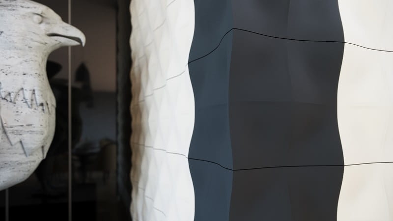 Dekoracyjny panel ścienny 3D z gipsu - model 5 - wizualizacja i inspiracja salon (3).jpg