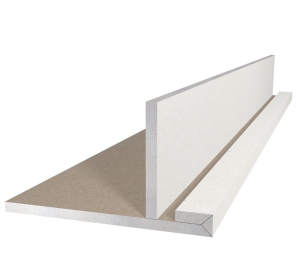 Półka sufitowa na oświetlenie LED slim - szer 25cm P-FG03B