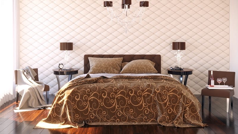 Dekoracyjny panel ścienny 3D z gipsu - model 4 - wizualizacja i inspiracja sypialnia (2).jpg