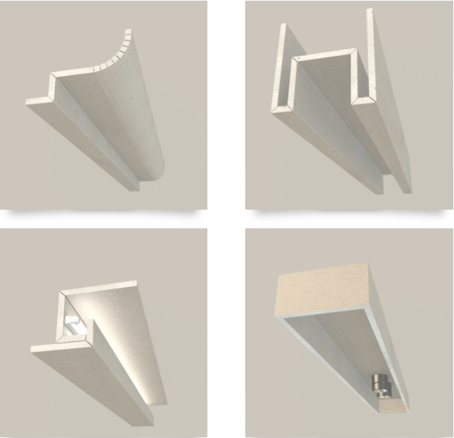 Kształty formatek Flexgips