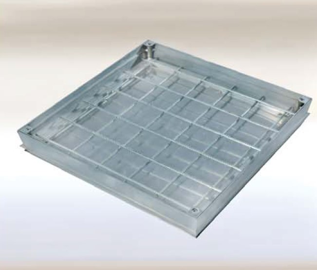 Przeciwpożarowa pokrywa włazu System Pro+ Maxi - aluminium